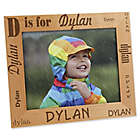 Alternate image 0 for Alphabet Name 8-Inch x 10-Inch Picture Frame