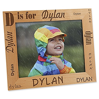 Alphabet Name 8-Inch x 10-Inch Picture Frame. View a larger version of this product image.