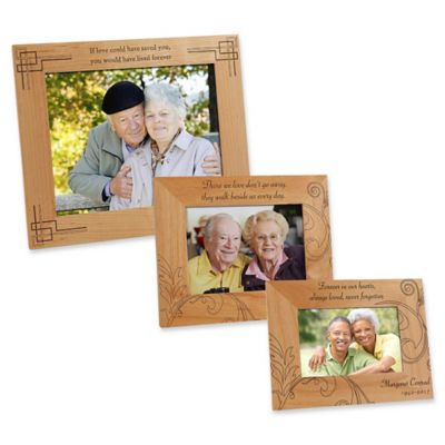 mum and dad memorial photo frame