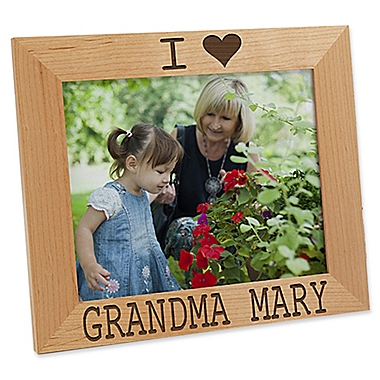 I/We Love Him 8-Inch x 10-Inch Picture Frame. View a larger version of this product image.