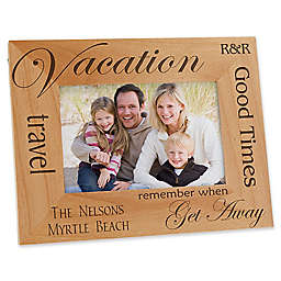 Vacation Memories 4-Inch x 6-Inch Picture Frame