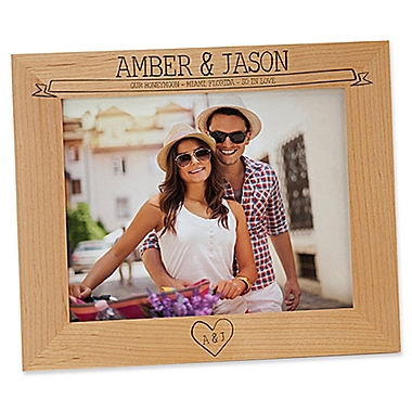 Honeymoon Memories 8-Inch x 10-Inch Picture Frame. View a larger version of this product image.