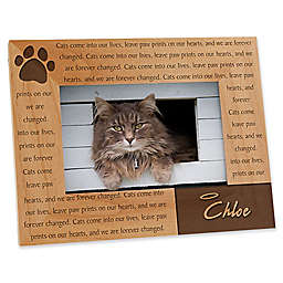 Paw Prints On Our Heart 4-Inch x 6-Inch Picture Frame