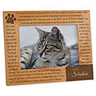 Alternate image 0 for Paw Prints On Our Heart 5-Inch x 7-Inch Picture Frame