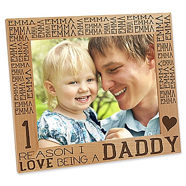Reasons Why for Daddy 8-Inch x 10-Inch Picture Frame. View a larger version of this product image.