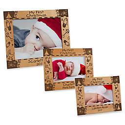 "My First Christmas" Picture Frame