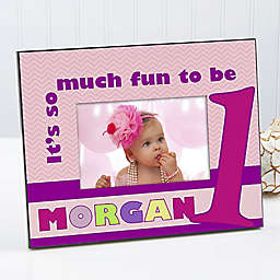 First Birthday 4-Inch x 6-Inch Picture Frame