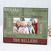 Our Loving Family Christmas 4-Inch x 6-Inch Photo Frame