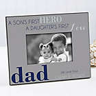 Alternate image 0 for First Hero/First Love 4-Inch x 6-Inch Picture Frame