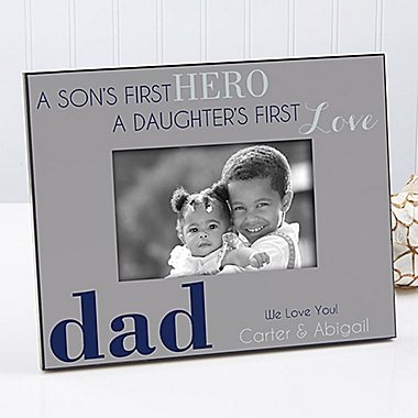 First Hero/First Love 4-Inch x 6-Inch Picture Frame. View a larger version of this product image.