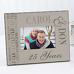 Anniversary Memories 4-Inch x 6-Inch Picture Frame