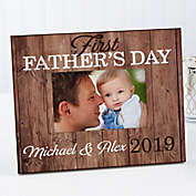 First Father&#39;s Day 4-Inch x 6-Inch Picture Frame