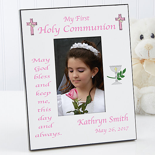 Alternate image 1 for My First Communion 4-Inch x 6-Inch Picture Frame