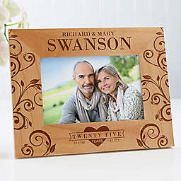 Celebrating Their Love 4-Inch x 6-Inch Anniversary Picture Frame