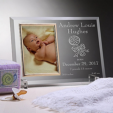 Birth Announcement Picture Frame. View a larger version of this product image.