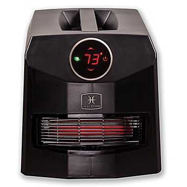 Heat Storm Mojave Ultra Infrared Quartz Portable Heater in Black. View a larger version of this product image.