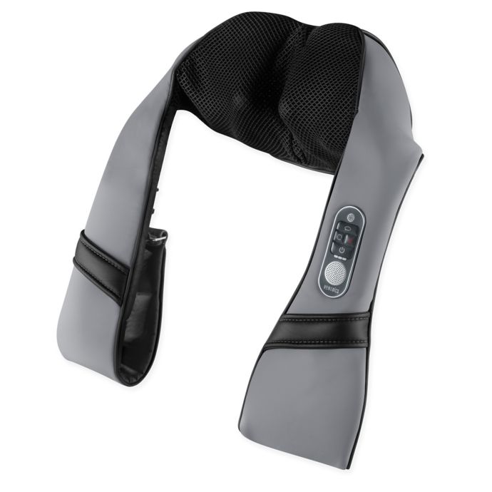 Homedics Cordless Shiatsutalk™ Voice Controlled Neck And Shoulder Massager With Heat Bed Bath