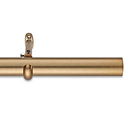 Cambria® Estate Single Curtain Rod in Warm Gold