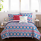 Alternate image 0 for Chic Home Maiya 7-Piece Reversible Twin XL Quilt Set in Fuchsia