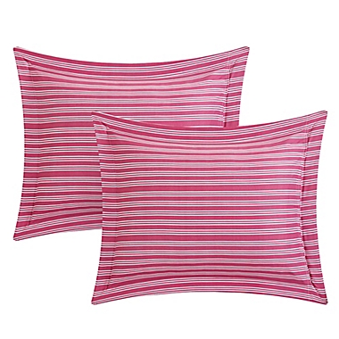 Chic Home Maiya 7-Piece Reversible Twin XL Quilt Set in Fuchsia. View a larger version of this product image.