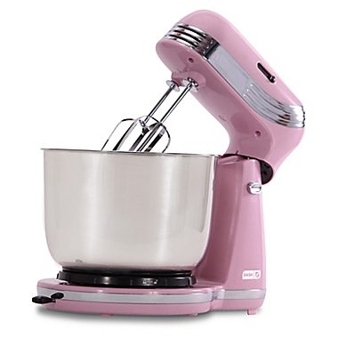Dash&reg; Everyday 3 qt. Stand Mixer in Pastel Pink. View a larger version of this product image.