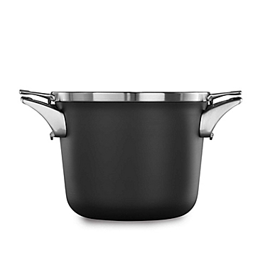 Calphalon&reg; Premier&trade; Space Saving Hard Anodized Nonstick 4.5 qt. Covered Soup Pot. View a larger version of this product image.