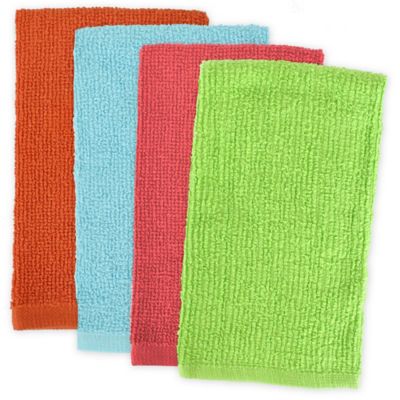 bright kitchen towels