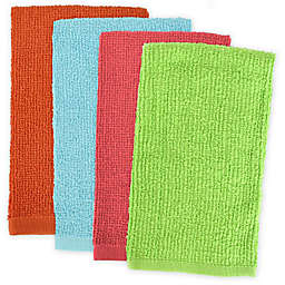 4-Pack Bar Mop Kitchen Towels in Bright Multi