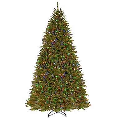 National Tree Company 10-Foot Pre-Lit LED Dunhill Fir Artificial Christmas Tree. View a larger version of this product image.