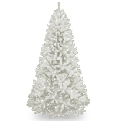 National Tree Company Pre-Lit North Valley White Spruce Artificial Christmas Tree