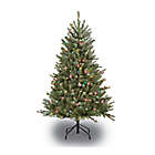 Alternate image 0 for Puleo International 4.5-Foot Fraser Fir Pre-Lit Artificial Christmas Tree with Multicolor Lights