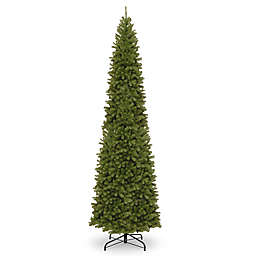 National Tree Company 12-Foot North Valley Pencil Slim Spruce Artificial Christmas Tree