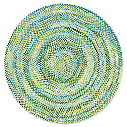 Capel Rugs Waterway 8-Foot 6-Inch Round Area Rug in Yellow