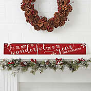 Christmas Quotes Wooden Sign
