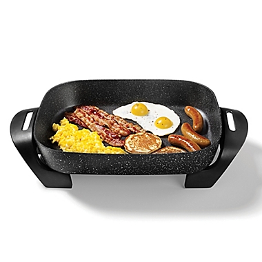 Starfrit the Rock&trade; 15-Inch Electric Skillet in Black. View a larger version of this product image.