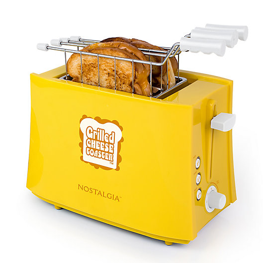 Alternate image 1 for Nostalgia™ Electrics Grilled Cheese Sandwich Toaster in Yellow