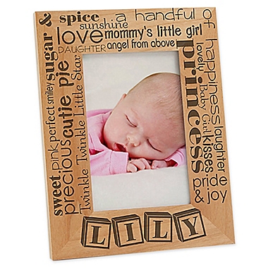 Our Pride and Joy 4-Inch x 6-Inch Vertical Picture Frame. View a larger version of this product image.