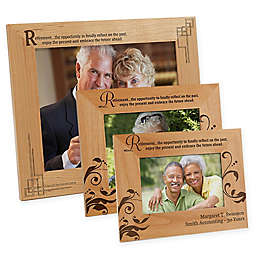 "Retirement Is..." Picture Frame