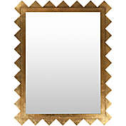 Surya Hampden 45-Inch x 57-Inch Wall Mirror in Gold