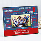 Alternate image 0 for All Star Coach 4-Inch x 6-Inch Picture Frame