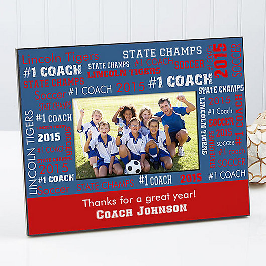 Alternate image 1 for All Star Coach 4-Inch x 6-Inch Picture Frame