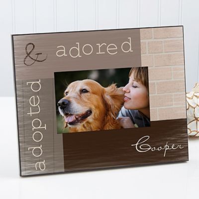 Adopted Pet 4" X 6" Picture Frame Multi