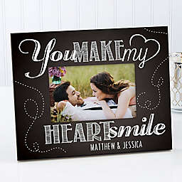 You Make My Heart Smile 4-Inch x 6-Inch Picture Frame