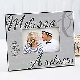 Love Brought Us Together 4-Inch x 6-Inch Picture Frame