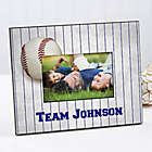 Alternate image 0 for His Team 4-Inch x 6-Inch Baseball Picture Frame
