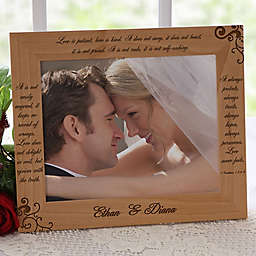 Love is Patient 8-Inch x 10-Inch Picture Frame
