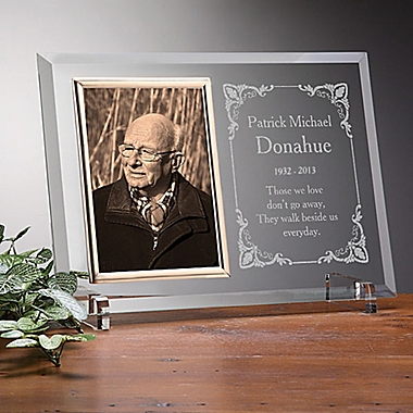Walking Beside Me Memorial Picture Frame. View a larger version of this product image.