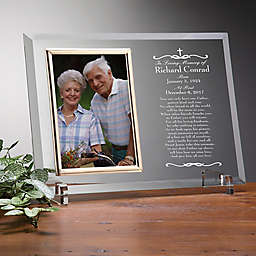 We Shall Meet Again Memorial Engraved Picture Frame
