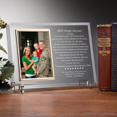 American Hero Reflections Picture Frame