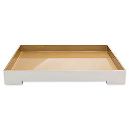 Glam Tray in White/Natural